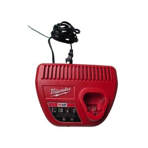 Milwaukee M12 Battery Charger 48-59-2401 Lithium Ion 12V Tool Power Station B3